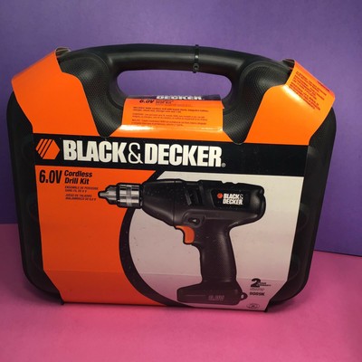 Decker 6.0v Cordless Drill Kit 