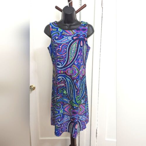 Jude Connally Dress  Paisley Colorful Size S. - image 1