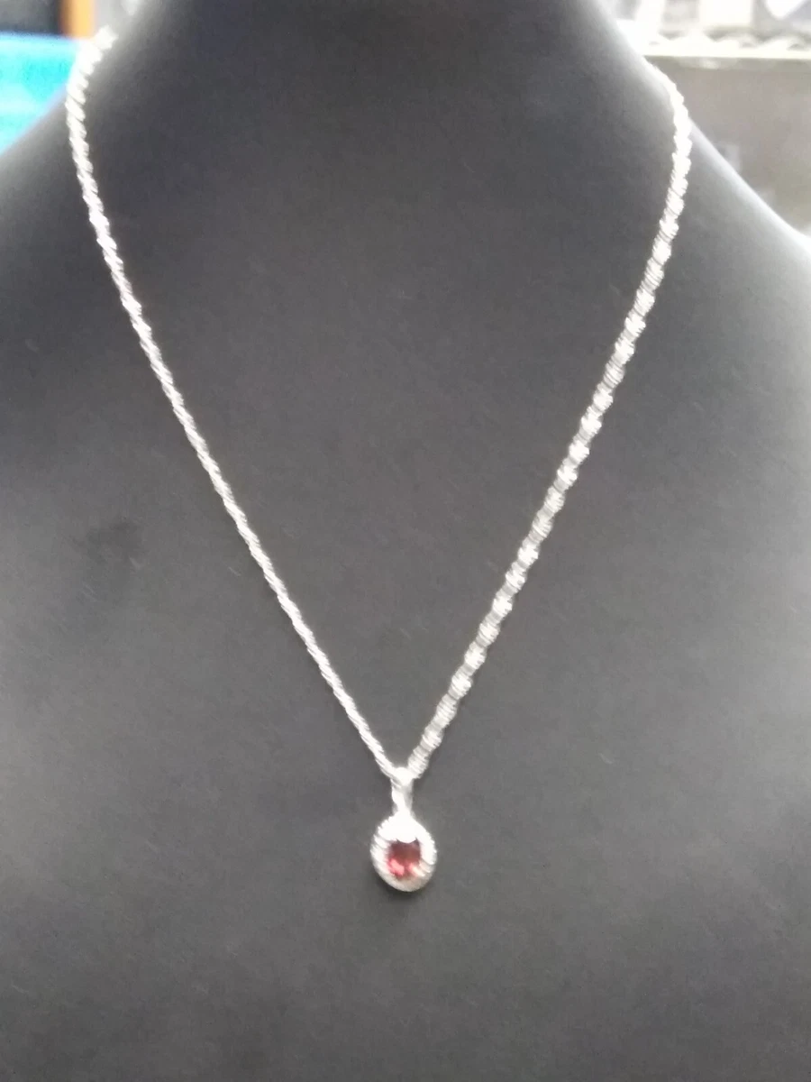 Jtv garnet necklace deals