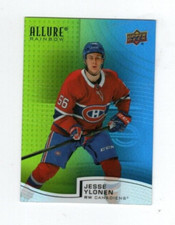 2021-2222 Upper Deck  Blue / Green Allure #R22 Jesse Ylonen, Near Mint Cond!