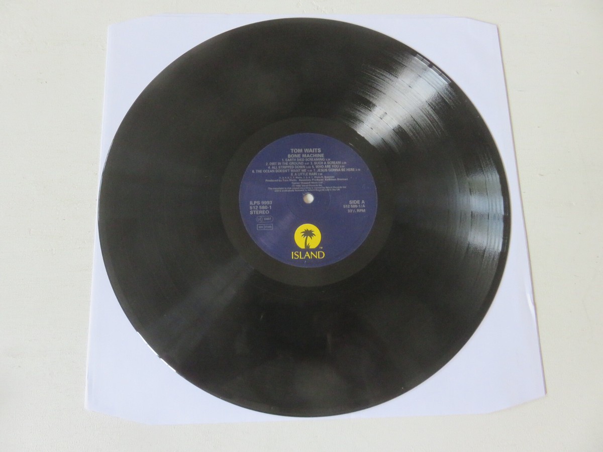 Tom Waits Bone Machine Island Records 1992 UK 1st Pressing Vinyl