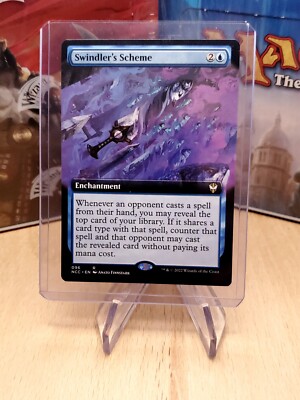 MTG Streets of New Capenna Swindler's Scheme (Extended Art) 96 NM/M