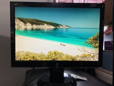 ViewSonic VX2255WMB-4 22" Widescreen HD LCD Monitor w.WEBCAM S/N: QRL073900827 