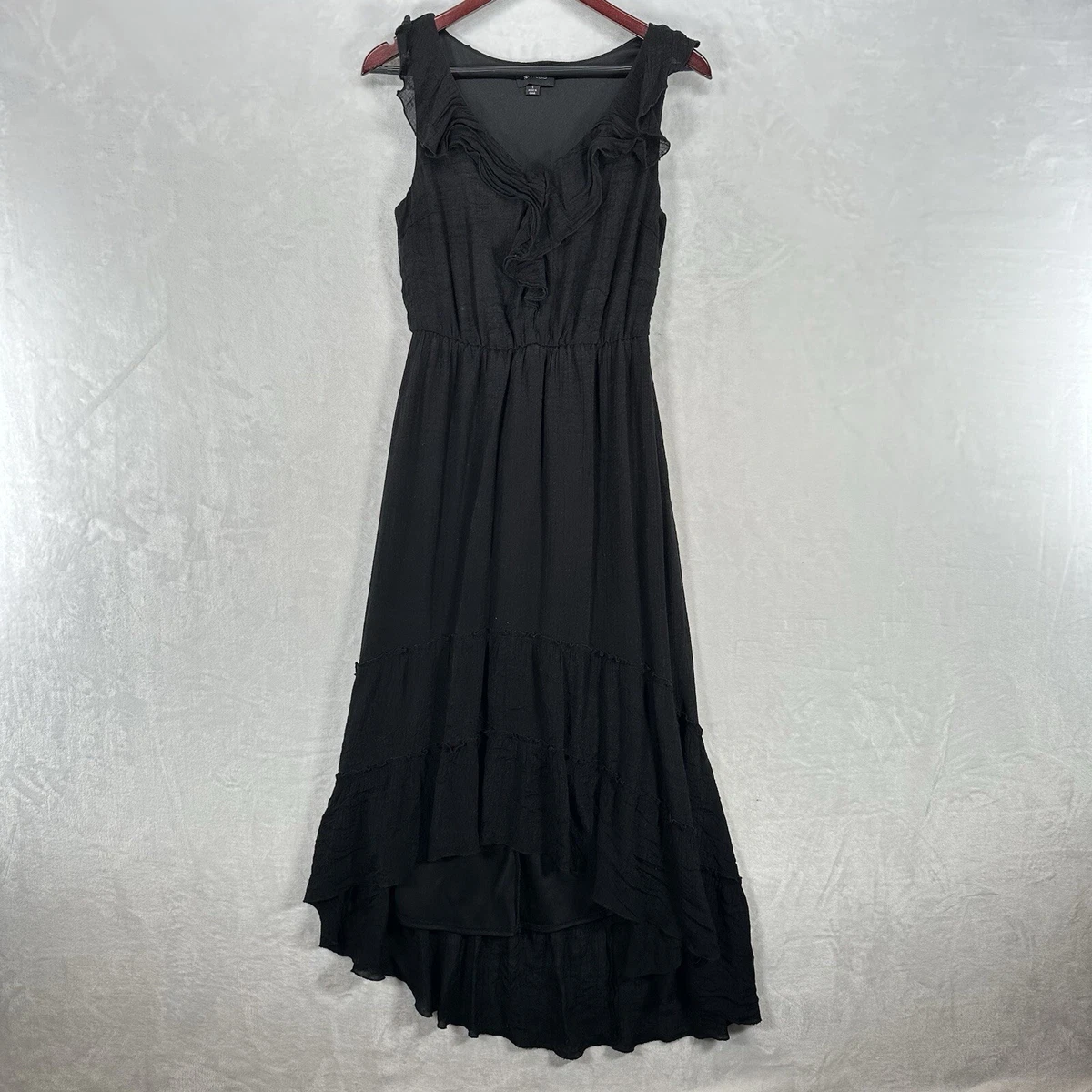 chinese dress ladies AB Studio Striped Maxi Dress-Size Medium  Second Bite