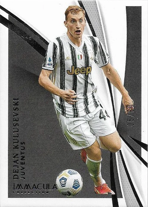 2021 Panini Immaculate Collection Dejan Kulusevski #72