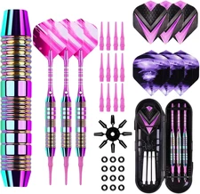Soft Tip Darts Set - Darts Plastic Tip Sets, 3Pack Professional Plastic Tip Dart