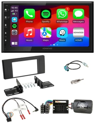 Kenwood Lenkrad USB DAB 2DIN Bluetooth Autoradio für Land Rover Range Rover Vogu - Bild 1 von 4