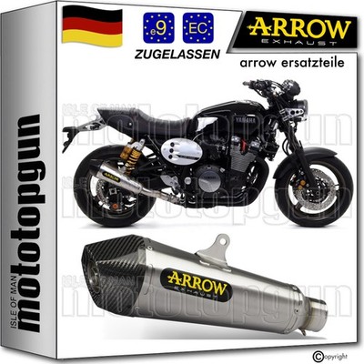 ARROW AUSPUFF ZUGELASSEN X-KONE NICHROM C YAMAHA XJR 1300 2007 07 2008 08