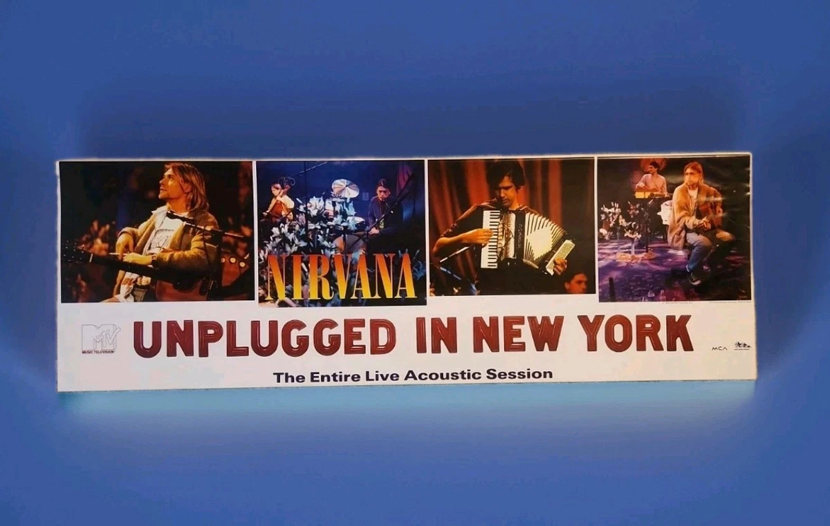 希少 NIRVANA ポスター MCA VICTOR GEFFEN 希少 NIRVANA ポスター MCA
