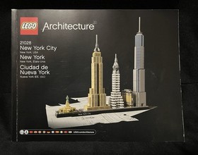 Lego 21028 Architecture New York City USA Skylines Complete Set Manual Box