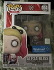 NEW Funko Pop Vinyl Figure WWE Walmart Exclusive Alexa Bliss  # 104 W/ Lilly