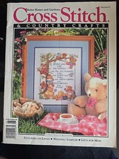Cross Stitch  Country Crafts May/June 1992 Better Homes and Gardens