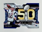 Tom Brady 2015 Topps Chrome Super Bowl 50 Die Cut #SBDC-TB Patriots