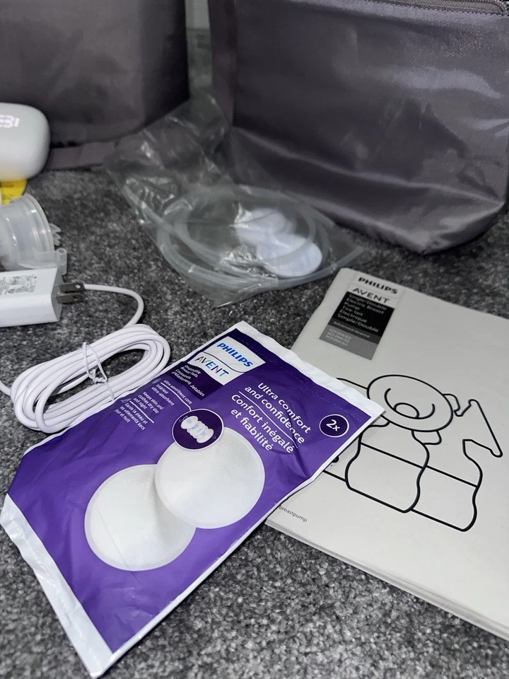 Extractor de leche eléctrico doble Philips Avent con bolsa de transporte Foto 4 de 4
