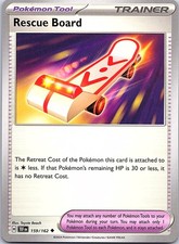 Rescue Board Temporal Forces 159/162 Uncommon Pokemon Near Mint Pokemon Card