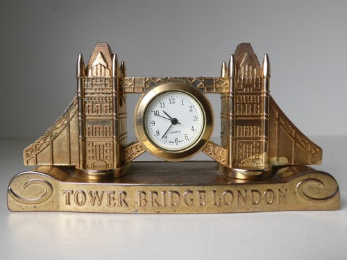 Small Gold Novelty Quartz Clocks Classic Longcase Bracket Mantel Art Deco Widdop - Picture 54 of 158