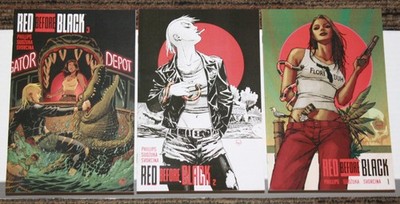 BOOM! Red Before Black #1-6 COMPLETE SET - ALL 1sts, ALL Bs - Phillips Sudzuka