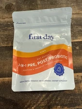 FIRST DAY Kids 3-in-1 Probiotic Gummies - Prebiotic +