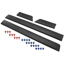 Door Molding  Front & Rear Fit 2007-2014 FJ CruiserDriver & Passenger Set of 4