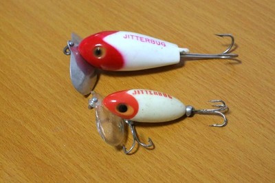 Old Lure Fred Arbogast Jitterbug Set of 2