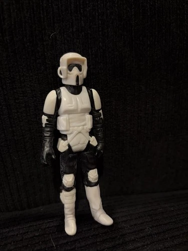 1980 Kenner Star Wars Jedi Biker Scout Action Toy Vintage