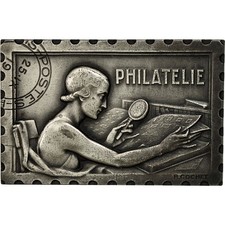 [#553091] Algerije, Medaille, Exposition Philatélique d'Alger, 1949, Cochet, PR,