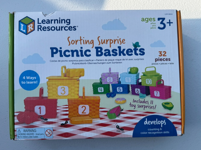 Learning Resources Sorting Picnic Baskets – Color & Shape Matching