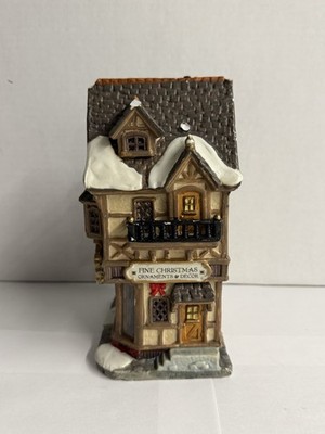 Lemax 2004 Yuletide Christmas Shoppe Village House Holiday Store Tree READ 