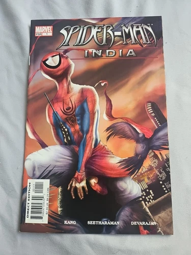 Spider-Man India 1 (2005) 🗝1st App Pavitr Prabhakar (Spider-Man India)!