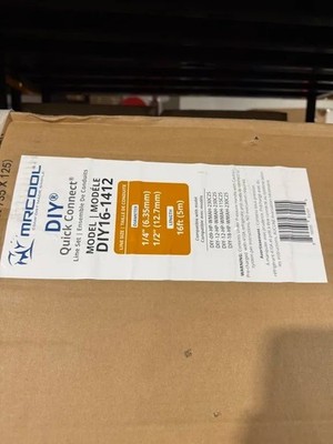 MRCOOL DIY 16ft Quick Connect Lineset for 9k, 12k, 18k
