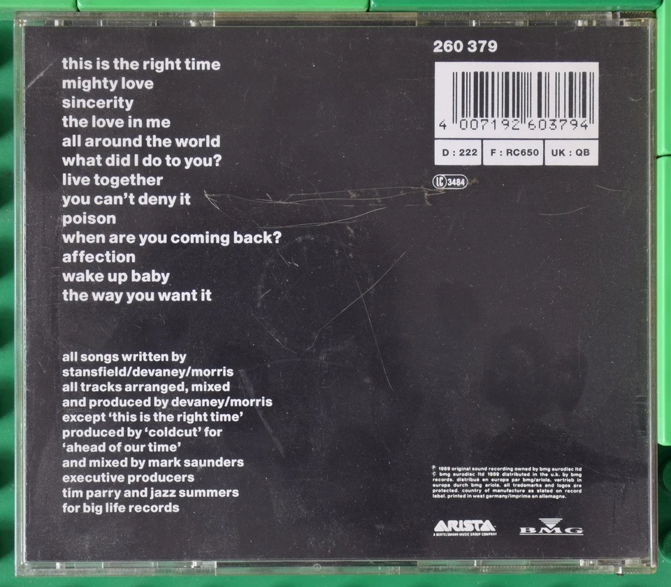 Lisa Stansfield - Affection - Arista - BMG - CD - Bild 2 von 4