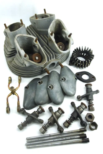 Ariel KHA KH Fieldmaster Alloy Cylinder Head Rocker Valves Vapour Blasted