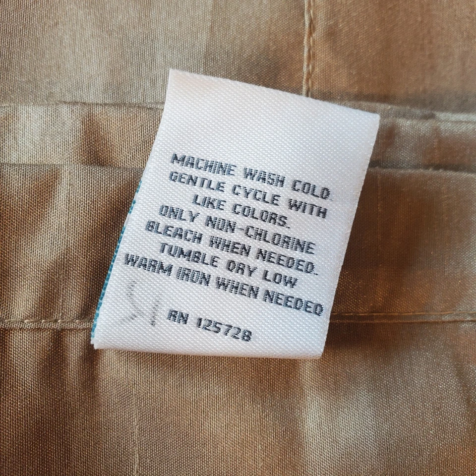 Juego de Cortinas Martha Stewart Beige/Topo 2 Paneles, 2 Cenefas, 82 x 50 Foto 3 de 4