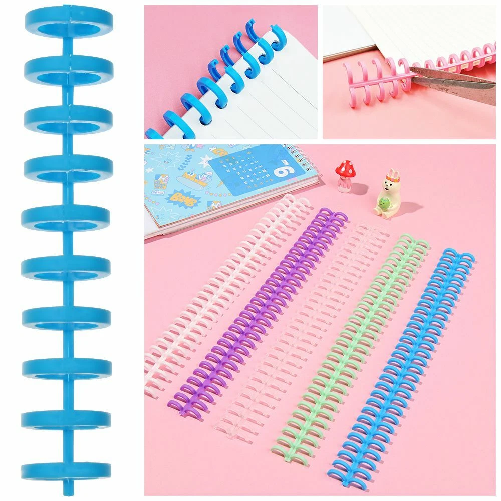 Plastic shop wire rings