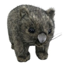 Hansa Wombat soft plush toy 10"/26cm