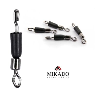 5x MIKADO QUICK CHANGE SWIVELS Mikrowirbel Feederwirbel Matchwirbel 0,72Eur/St.