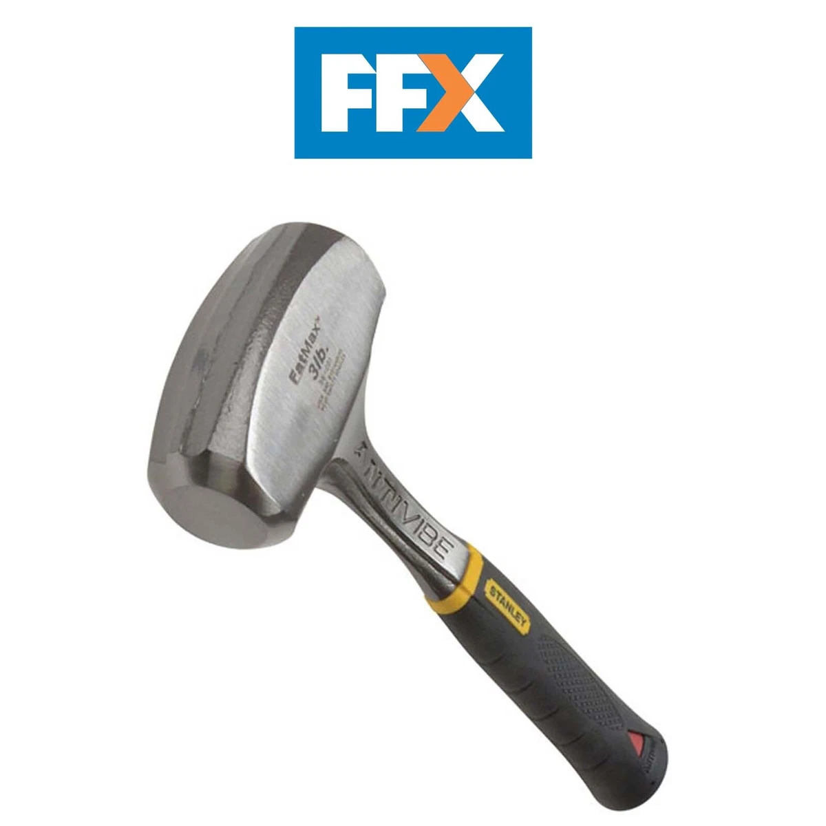 Stanley STA156001 Fatmax Anti Vibe Lump Club Hammer 3lb 1 56 001