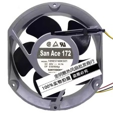 Sanyo 109E5748K501 17251 DC48V 0.7A 17CM Aluminum Frame High Airflow Cooling Fan