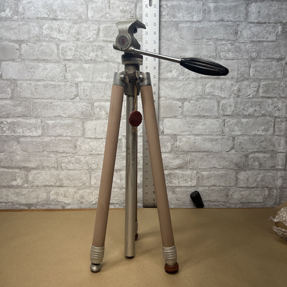 Vintage Linhof aluminum tripod West Germany Camera Photography