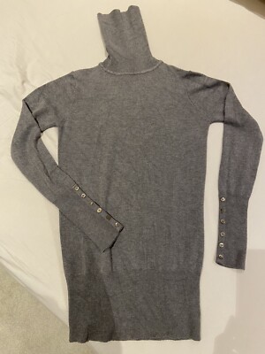 Grey Zara Turtleneck Ladies Sweater UK