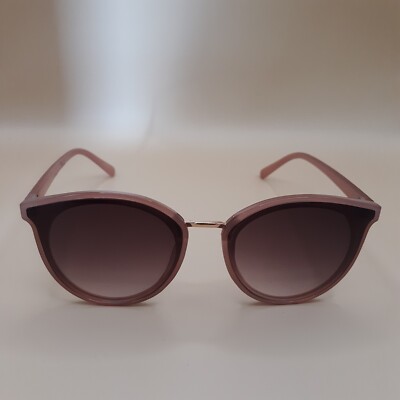 Loft Pink Sunglasses Cat Eye Mall Weekender Travel Shades Tint Designer 