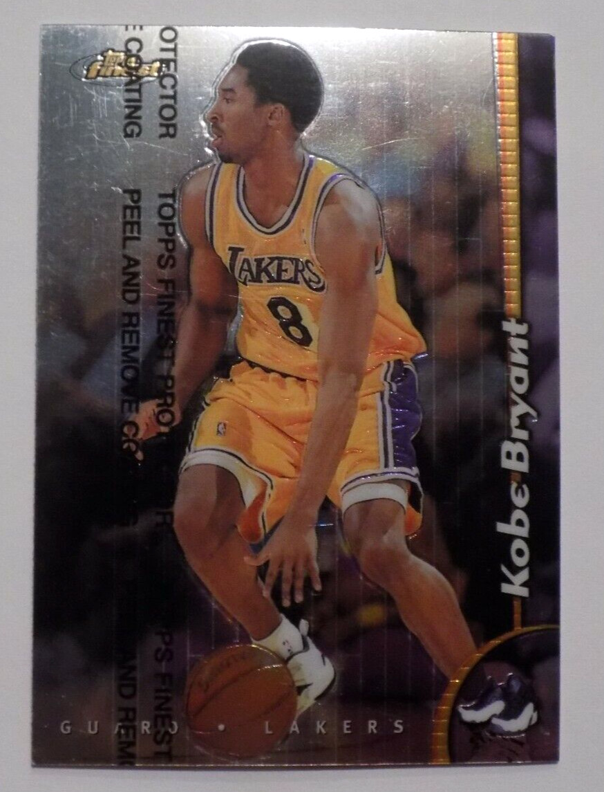 1998-99 Topps Finest Card #175 Kobe Bryant Lakers HOF