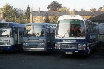 dons-lea valley bishops stortford a80nhk x andere depot 6x4 Qualität Bus Foto