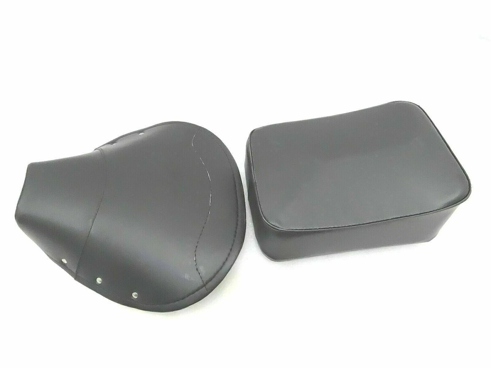 FRONT AND REAR SEAT COVER SET BLACK FOR VESPA VBB SUPER PX RALLY view 3