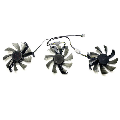 Replace Graphics Card Coiling Fan for PNY RTX3070ti 3080 3080ti 3090 Triple Fan - Afbeelding 7 van 15