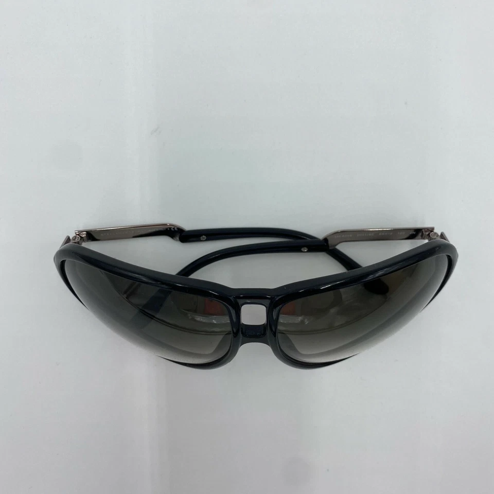 Gafas de sol Stella McCartney SM4008 marcos de metal/plástico negro, hechas en Italia Foto 2 de 4