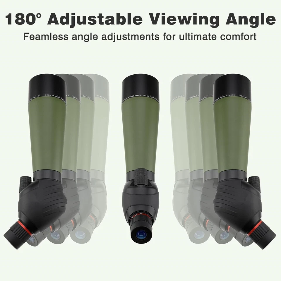 Telescópio para viagens Observación de aves Vida silvestre Paisaje para acampar - Imagem 4 de 4