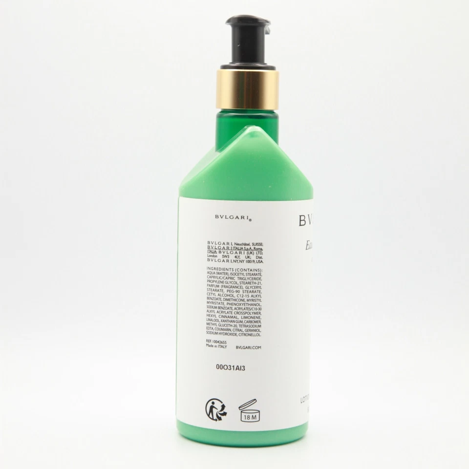 BVLGARI Eau Parfumée au Thé Vert (Green Tea) Body Lotion 300ml - Image 2 of 3