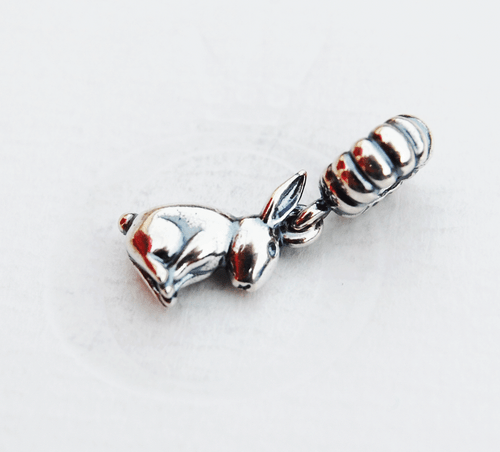 Genuine Pandora Dangle Charm Chinese Zodiac "Rabbit" - 791101 - retired - Foto 2 di 2