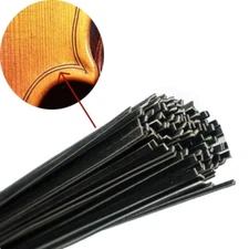 100pcs Maple wood Viola Violin Purfling, Violin Black-white Wood strips